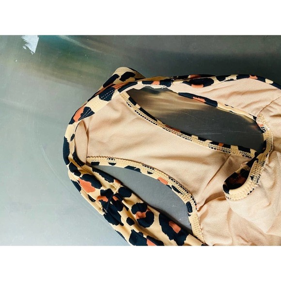 Xhilaration Leopard Print Swim Bottoms - Picture 5 of 5